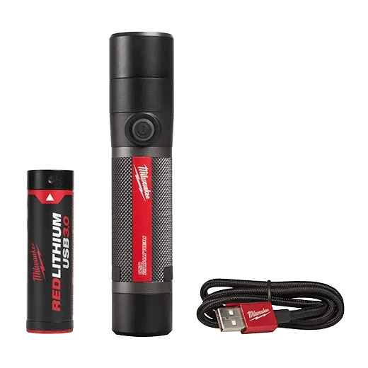 MILWAUKEE USB Rechargeable 800L Compact Flashlight 1 Compact Flashlight