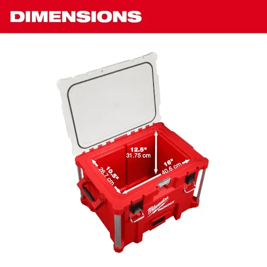 MILWAUKEE PACKOUT™ 40QT XL Cooler 2 MILWAUKEE PACKOUT™ 40QT XL Cooler - Image 2