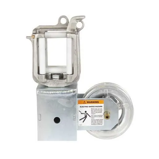 CHANCE Combination Swivel Wireholder/Sheave, 4" x 4" square jib 1 Chance Swivel Wireholder/Sheave