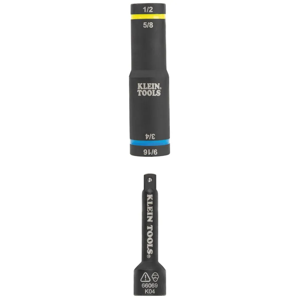 KLEIN TOOLS 4-in-1 Flip Quad Socket 5 KLEIN TOOLS 4-in-1 Flip Quad Socket - Image 5
