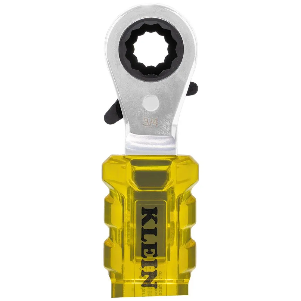 KLEIN TOOLS Lineman's Insulating 4-in-1 Box Wrench 3 KLEIN TOOLS Lineman's Insulating 4-in-1 Box Wrench - Image 3