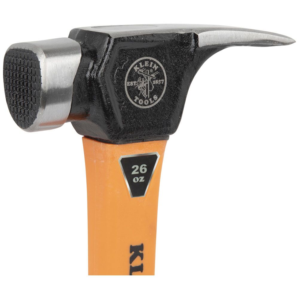 KLEIN TOOLS Lineman's Claw Milled Hammer 7 KLEIN TOOLS Lineman's Claw Milled Hammer - Image 7