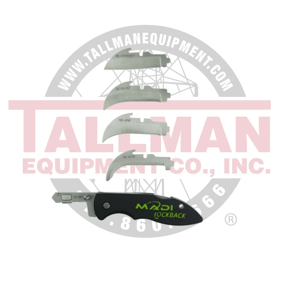 MADI Lockback Quick Change Lineman Knife 1 MADI Quick Change Lineman Knife