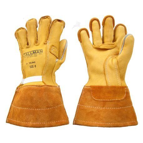 KUNZ GLOVE CO. Lineman's Buckskin Work Gloves 1 work glove