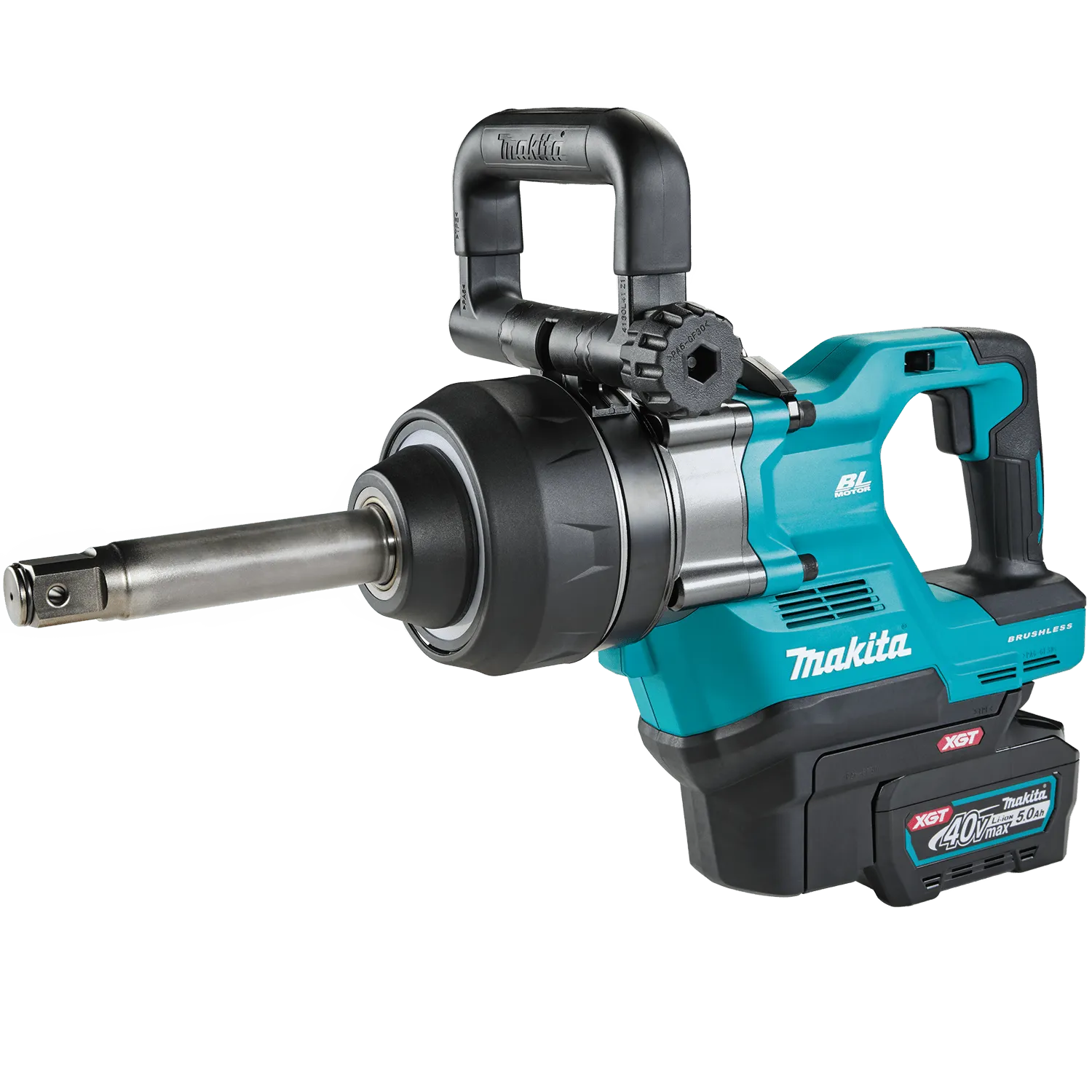 MAKITA 40V Max XGT Brushless Cordless 4-Sp. High-torque 1" Sq. Drive D-Handle Impact Wrench Kit 2 MAKITA 40V Max XGT Brushless Cordless 4-Sp. High-torque 1" Sq. Drive D-Handle Impact Wrench Kit - Image 2