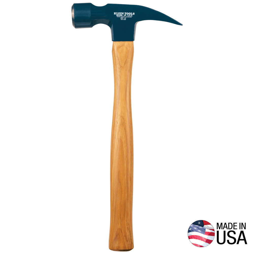 Klein Tools Straight Claw Lineman's Hammer