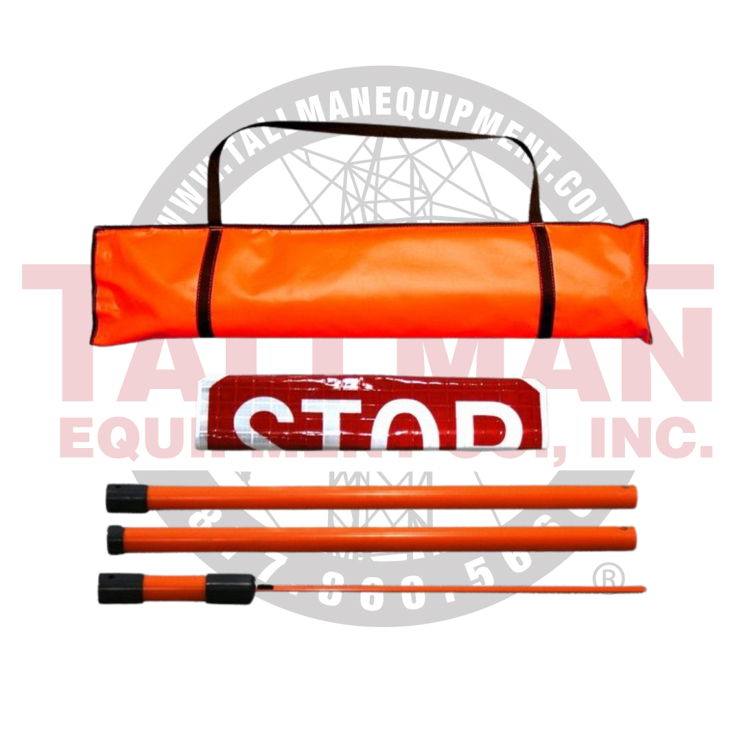 Vinyl Roll-up Stop Sign Slow Paddle