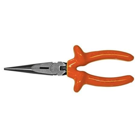 Insulated needle nose pliers