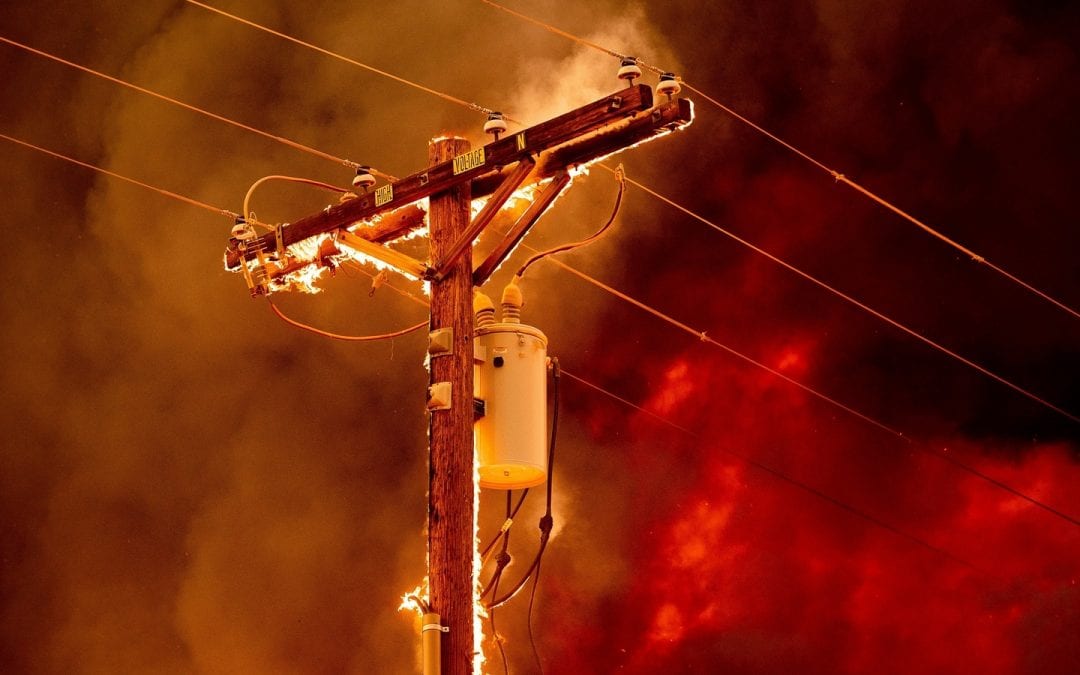Lineman Safety during a Wildfire