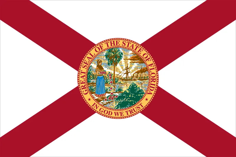 flags state Florida flag None governor seal 1970.jpg