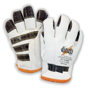 Low Voltage Leather Protector Gloves