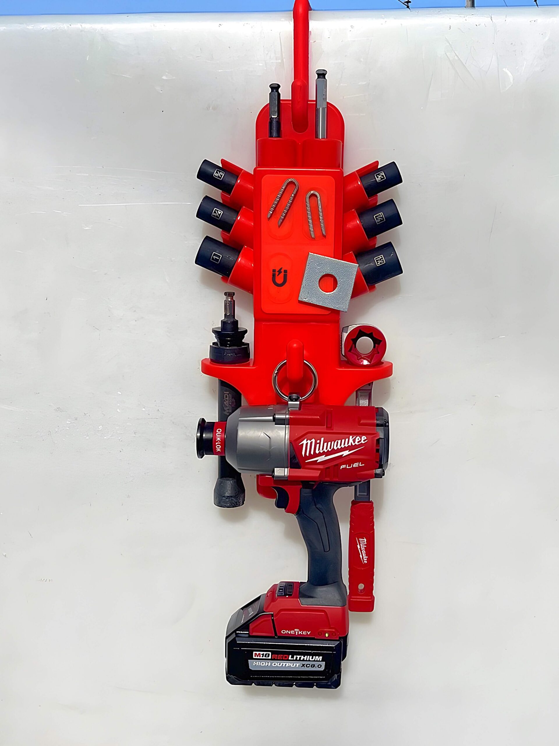 LINE WORK BUCKET PRODUCTS Socket Pocket w/3" Hook 2 LINE WORK BUCKET PRODUCTS Socket Pocket w/3" Hook - Image 2