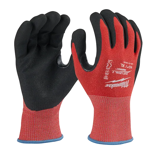 Milwaukee Cut Level 2 Nitrile Dipped Gloves