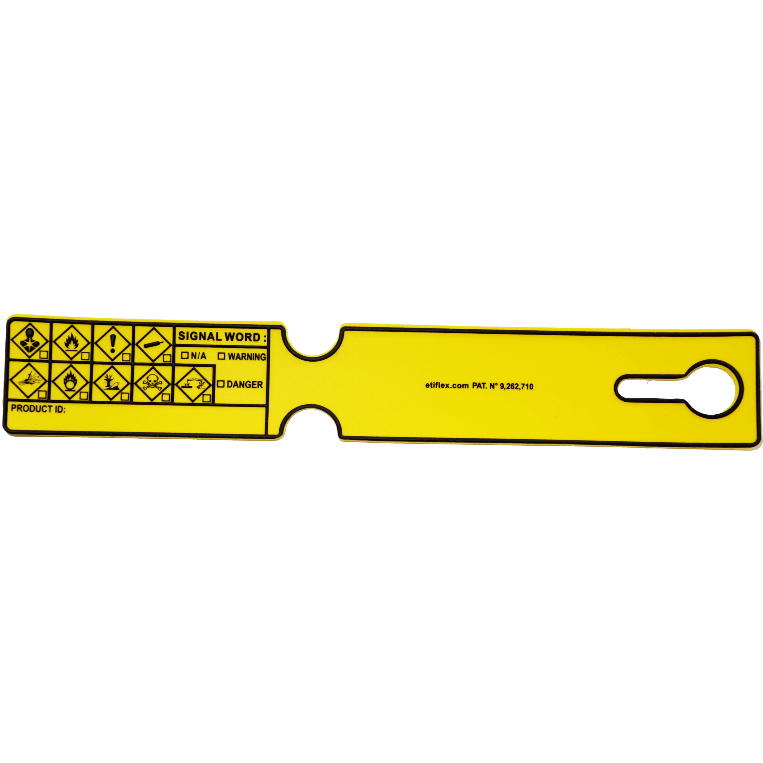 Etiflex Keyhole Adjustable Tag