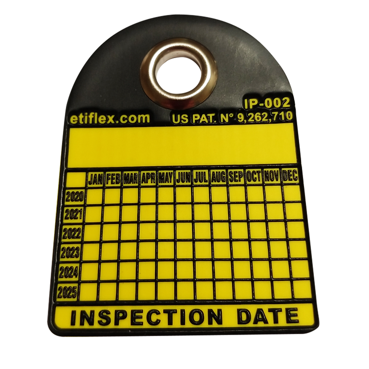 Etiflex Periodic Inspection Tags