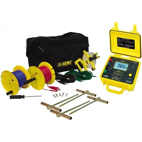 AEMC INSTRUMENTS Ground Resistance Tester Kit, 4620