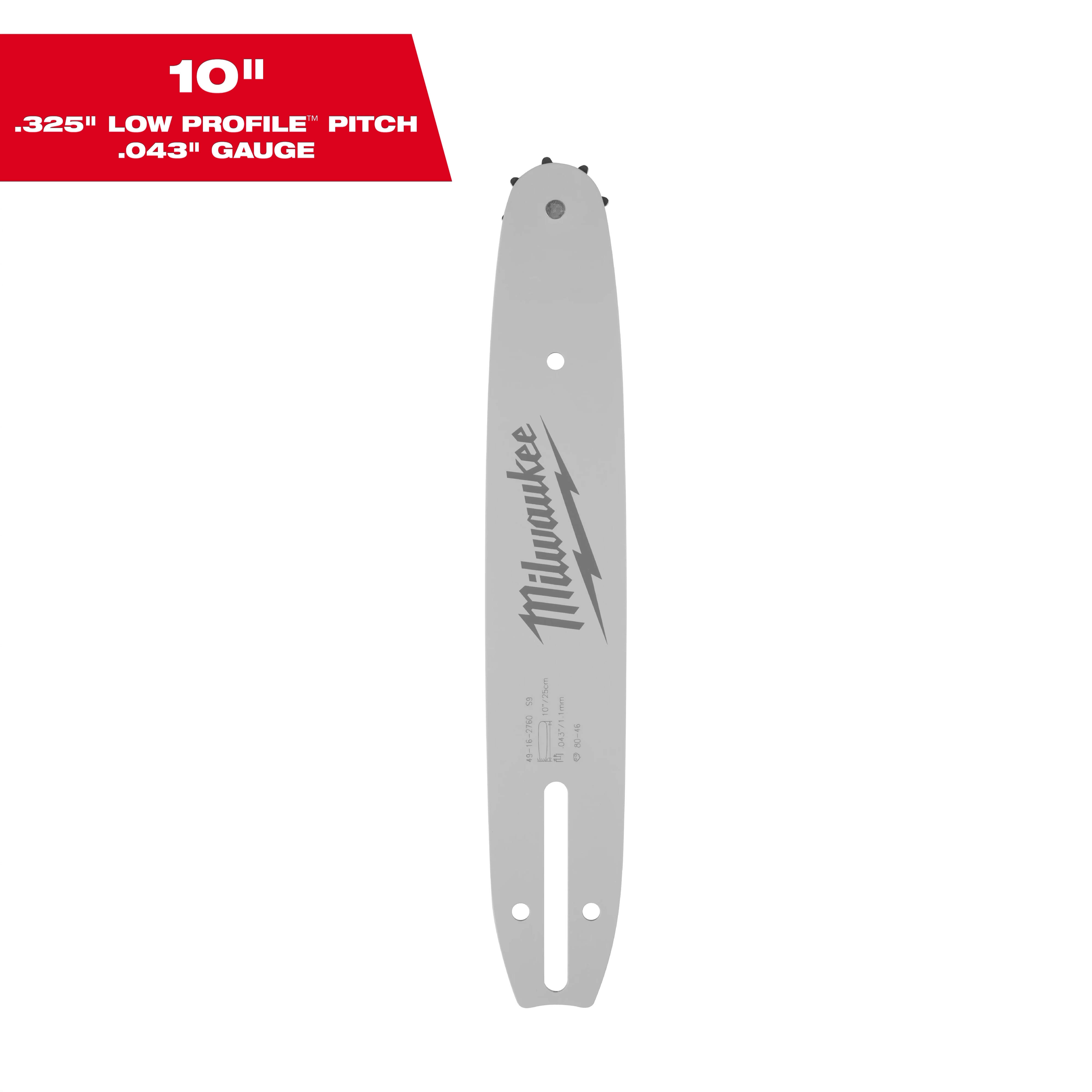 MILWAUKEE Pole Saw Guide Bars - 10" (M18 FUEL™ Telescoping Pole Saw)