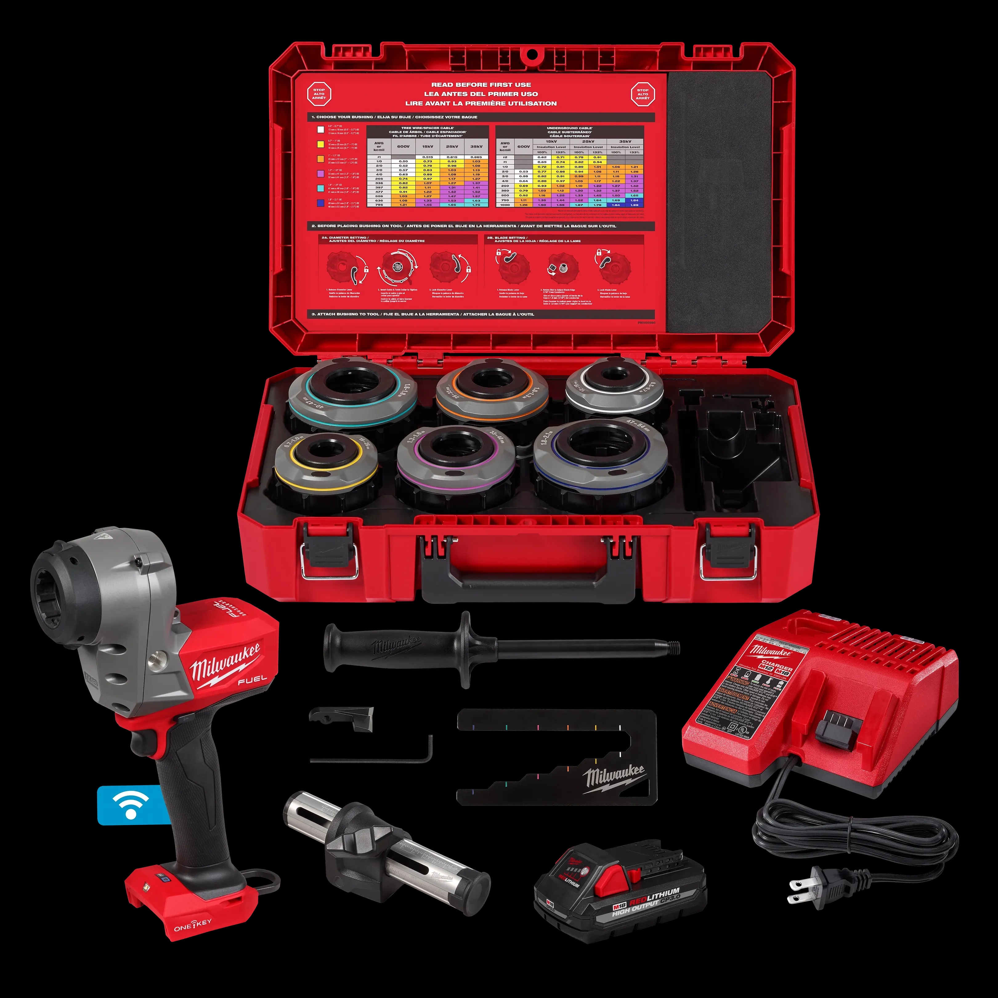 Covered Conductor Cable Stripper