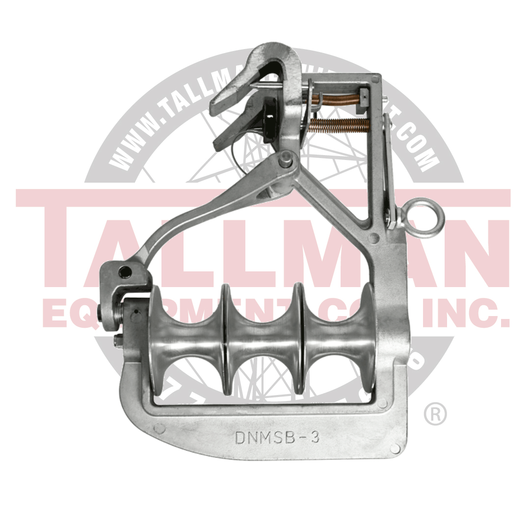 DDIN Multi-Sheave Cable Block 3 DDIN Multi-sheave cable block