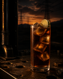 a bourbon based take on a Cuba Libre