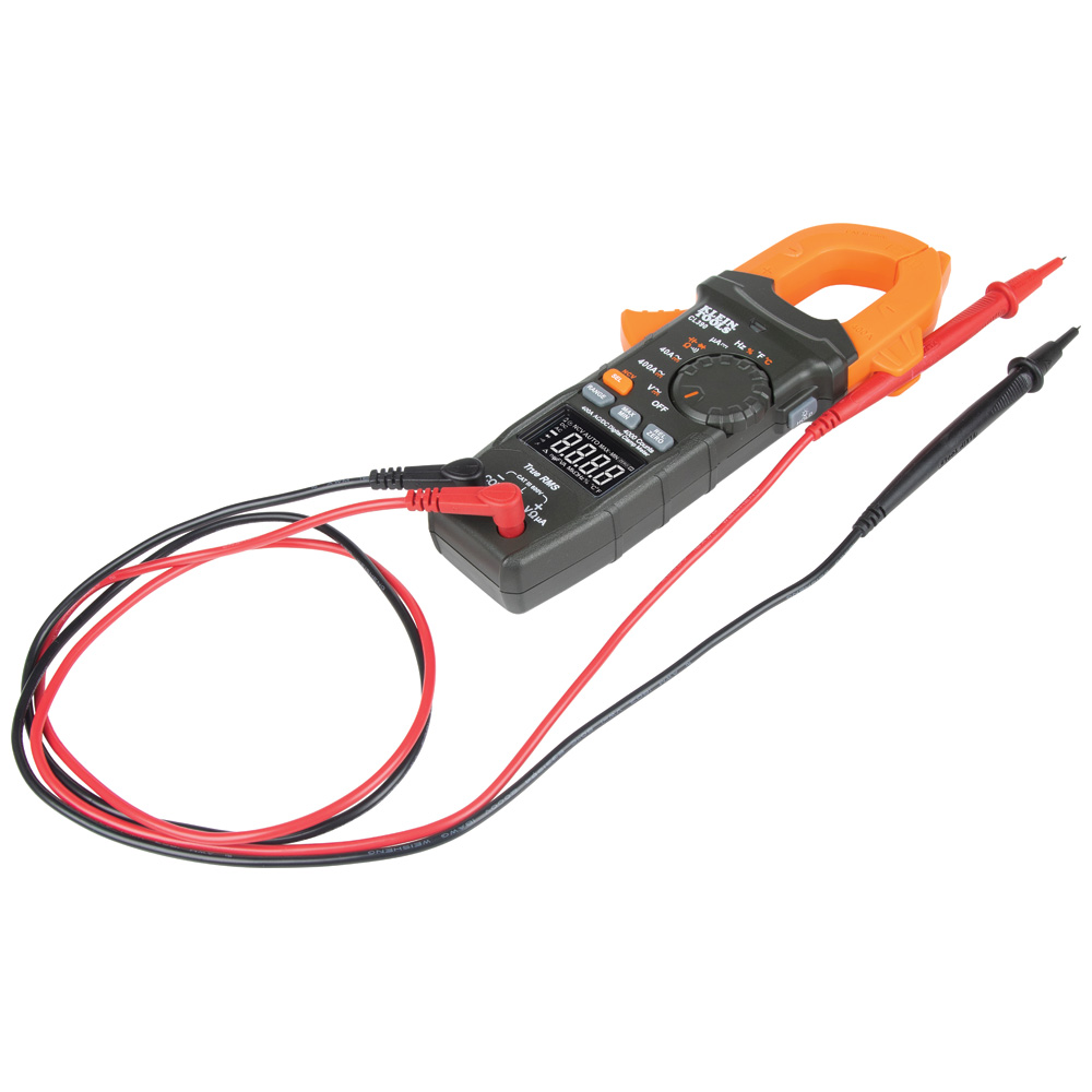 KLEIN TOOLS AC/DC Digital Clamp Meter, TRMS Auto-Ranging 400 Amp 2 KLEIN TOOLS AC/DC Digital Clamp Meter, TRMS Auto-Ranging 400 Amp - Image 2